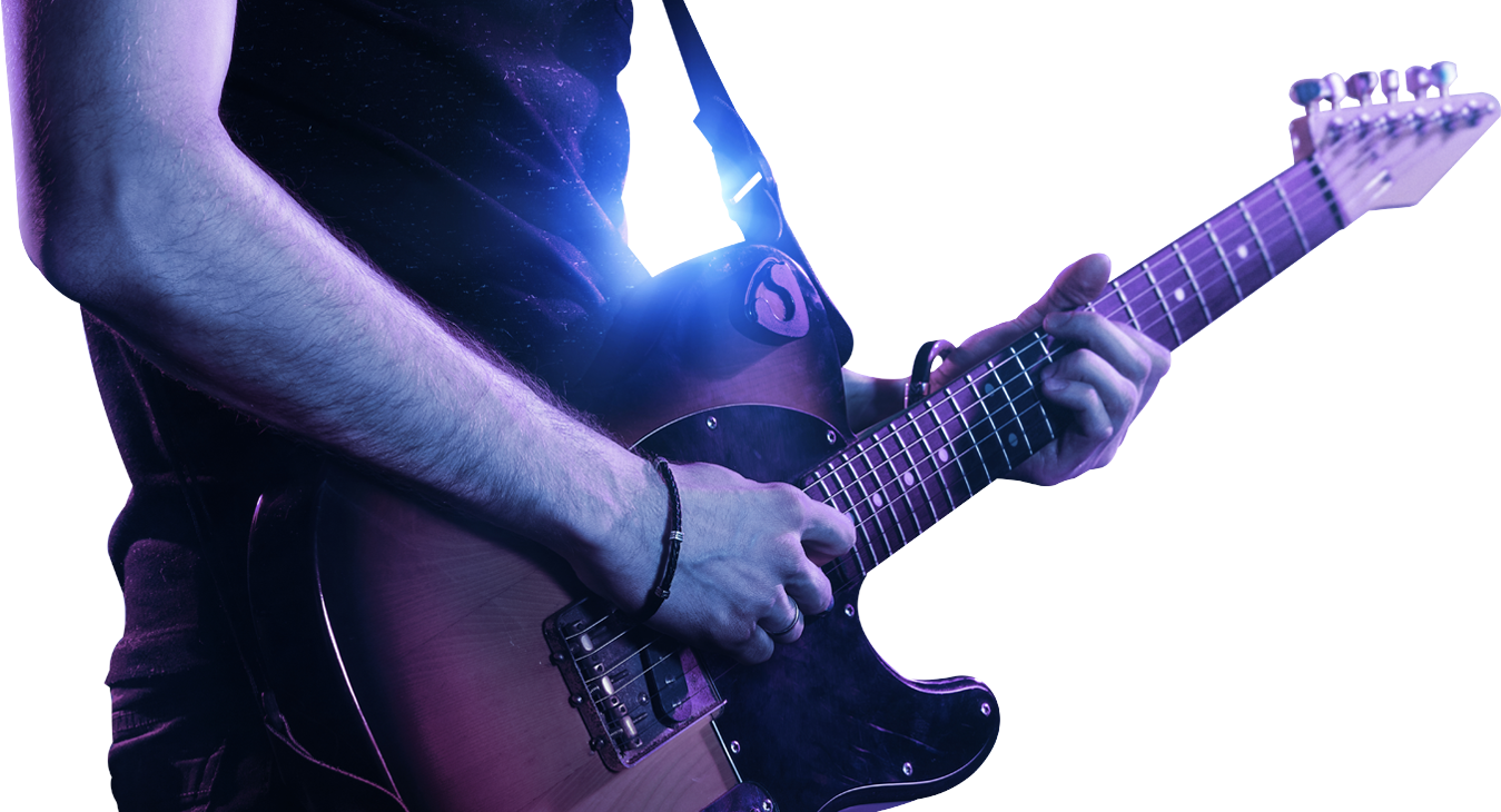 Man Playing Guitar