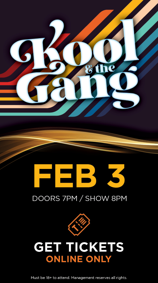 Kool & the Gang - February 3rd