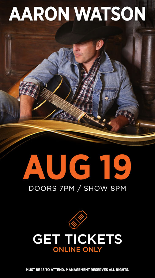 Aaron Watson | Aug 19 - Osage Casino