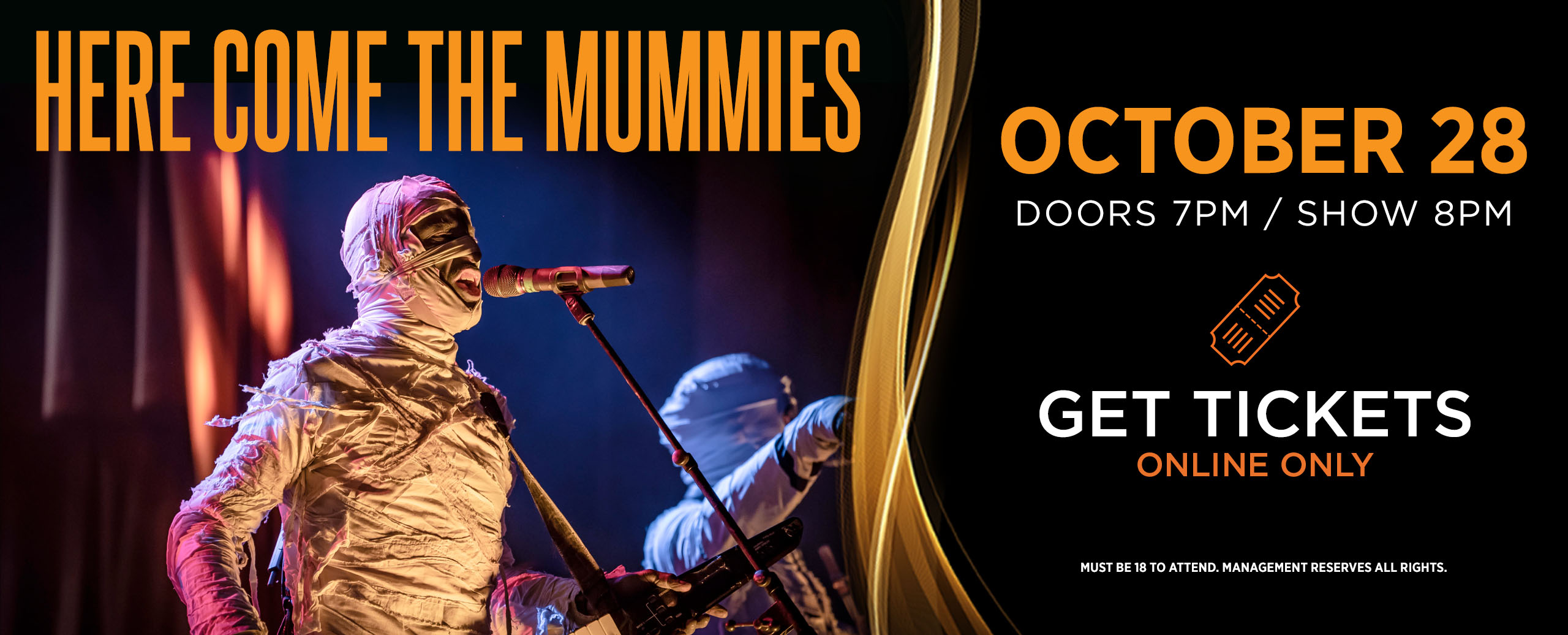 Here Come the Mummies - October 28, 2023 - Osage Skyline Event Center