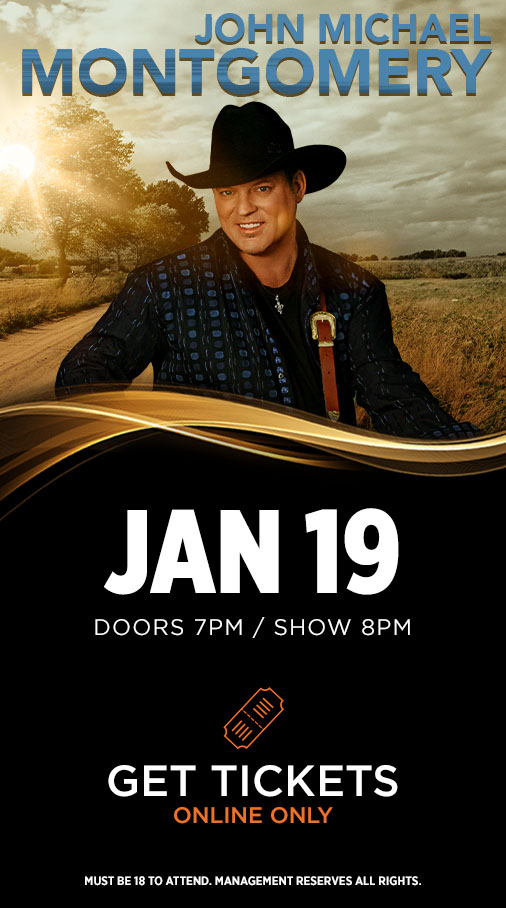 John Michael Montgomery - January 19th, 2024 - Osage Skyline Event Center