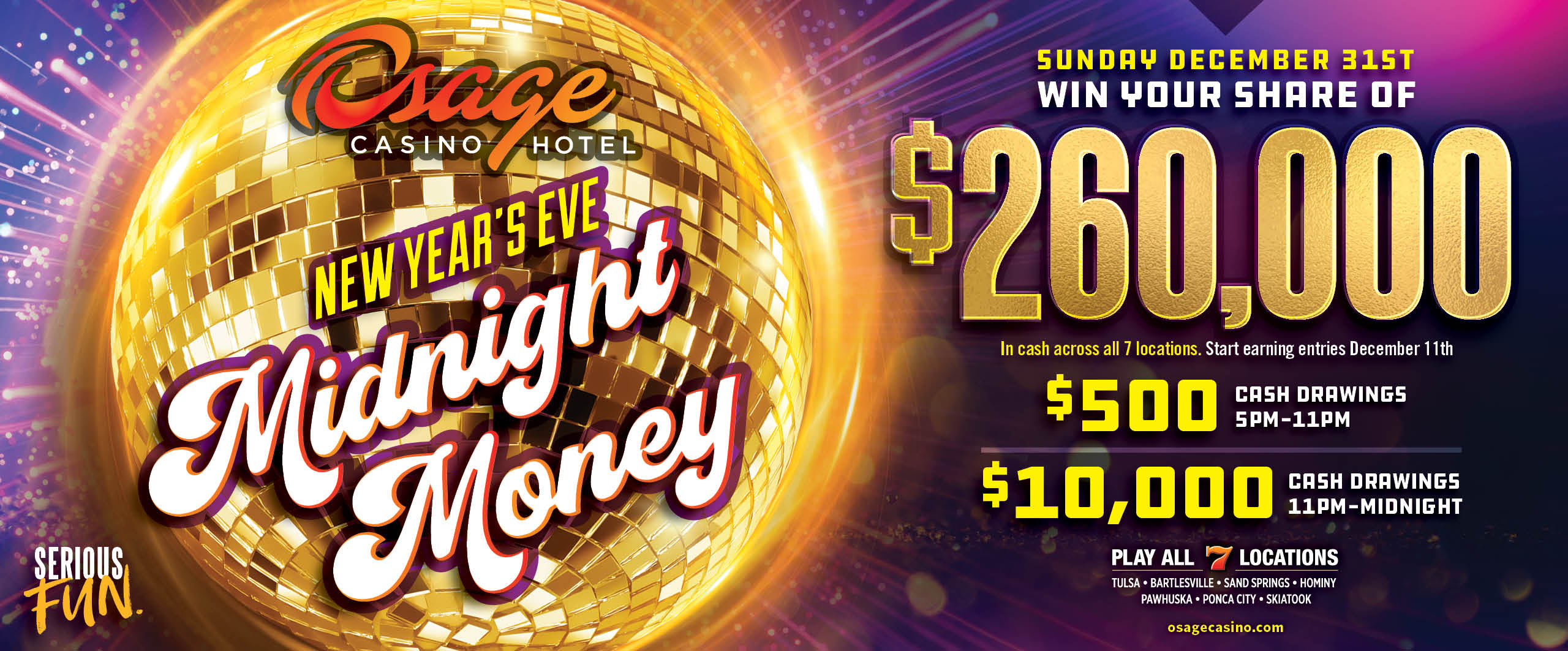 New Year's Eve Midnight Money