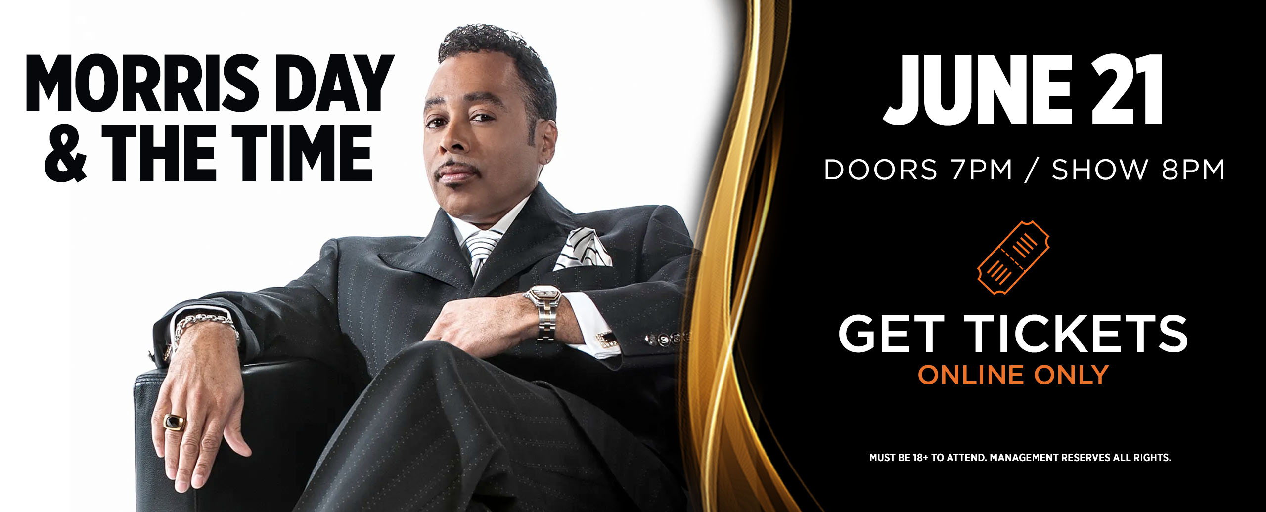 Morris Day & The Time June 21 2024 Osage Casino Hotel
