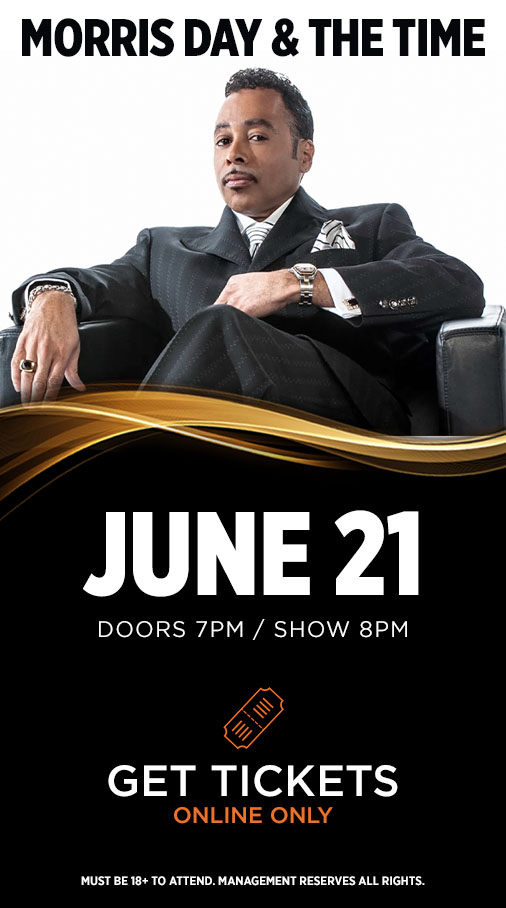Morris Day & The Time June 21 2024 Osage Casino Hotel