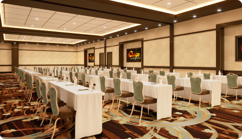 Conference room at Osage Casino Hotel in Tulsa
