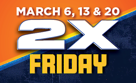 March 2x Points Promotion Thumbnail